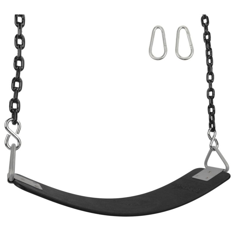 Ceinture commerciale en caoutchouc de 8,5 pi Chaîne enduite, L 102 po