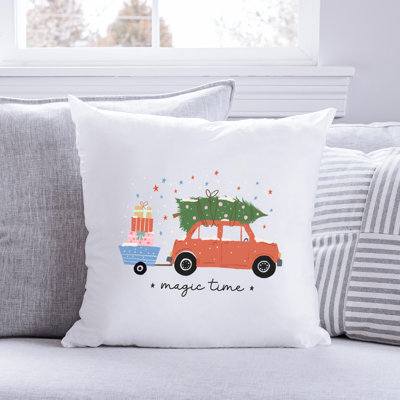 Coussin en polyester Christmas illustration_4