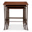 Solid Wood Nesting End Table