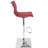 Stoke Gifford Swivel Upholstered Adjustable Height Counter Stool with Metal Frame-25968703