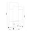 Carlina 80cm Rolling Clothing Rack