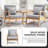 Fanci 25.6" Wide Accent Chair-626767285