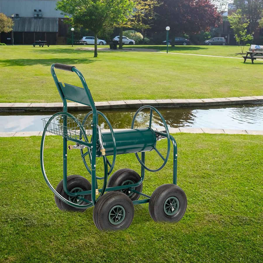 Steel Hose Reel Cart