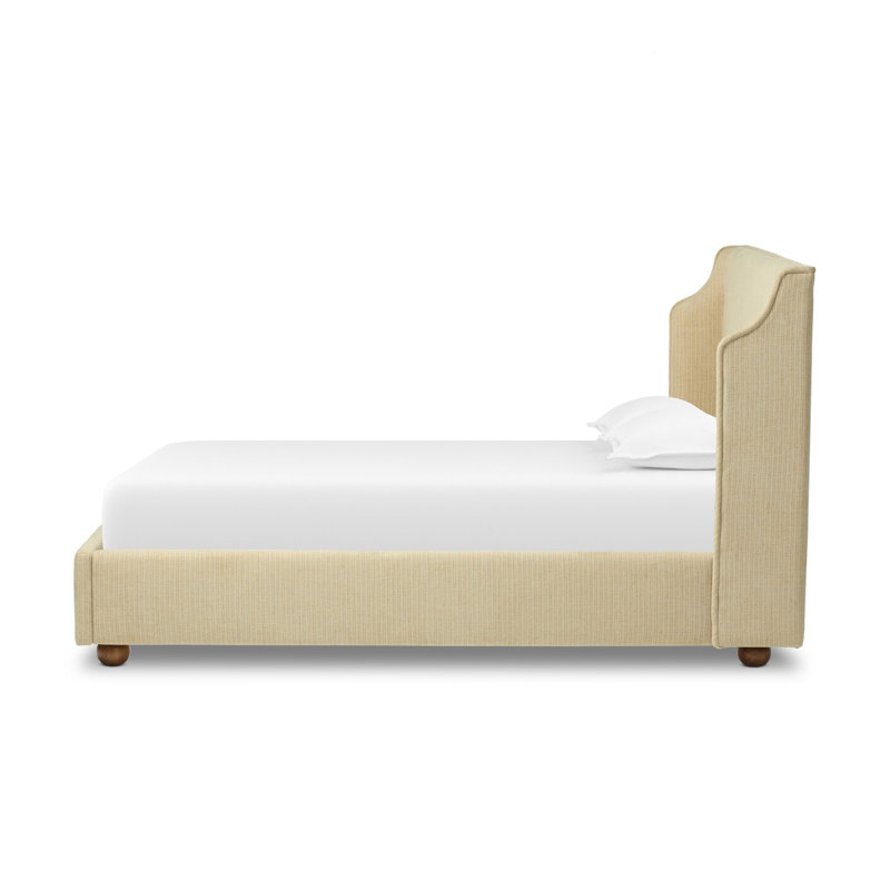 Noelia Bed, King, Laine Natural