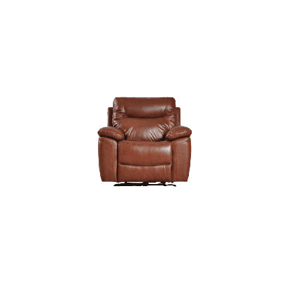 Celarian Genuine Leather Electric Power Recliner Armchair