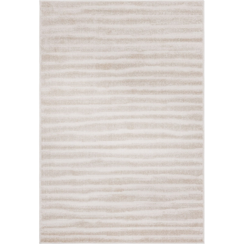 Tapis d'extérieur couleur chameau Claudia, Rectangle 4 pi x 6 pi