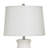 Ceramic Table Lamp - Novac Cream - Cream Shade