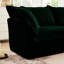 Ensemble de 2 fauteuils confortables et durables avec coussins moelleux et tissu en velours côtelé pour diverses pièces de votre maison