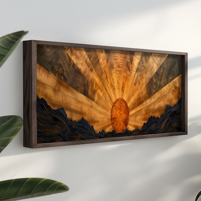 Elegant Decorative Framed MDF Painting, 47.2 x 15.7 x 0.1 inches | 100% MDF with 3 mm Thickness, 100% Spruce Frame | UV Printed Artwork, Perfect for Living Room, Bedroom, or Office Decor, Stylish and Durable