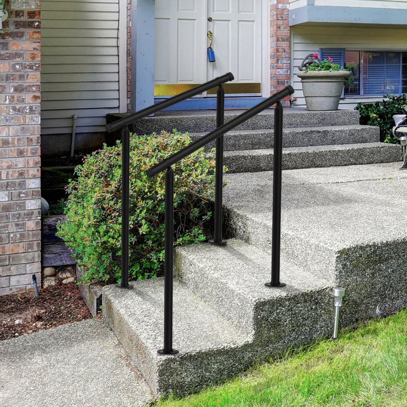 Rampe d'escalier simple double