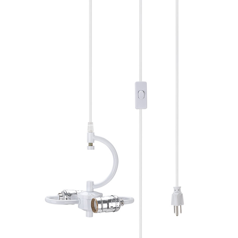 Luminaire suspendu pour 2 lumières unique Saffo, Noir / Gris