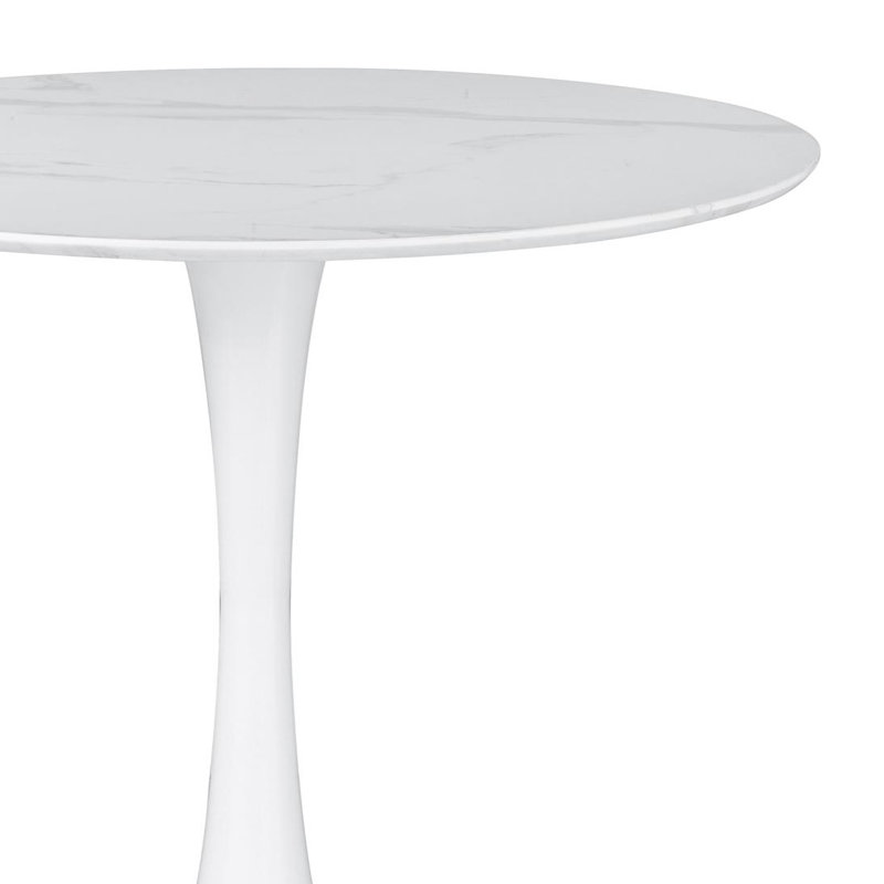 Table de salle à manger Noreeta, H 30,25 po x L 30,4 po x l 30,4 po