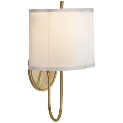 Barbara Barry Simple Scallop Wall Sconce