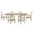Marlys Extendable Pedestal Dining Set