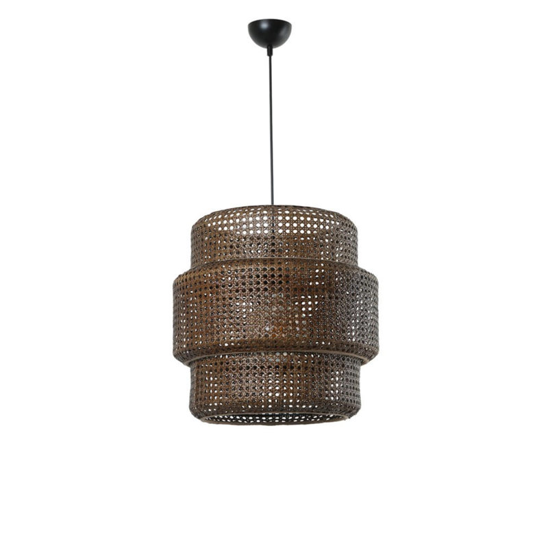Julietta 1 - Light Drum Pendant, Bronze