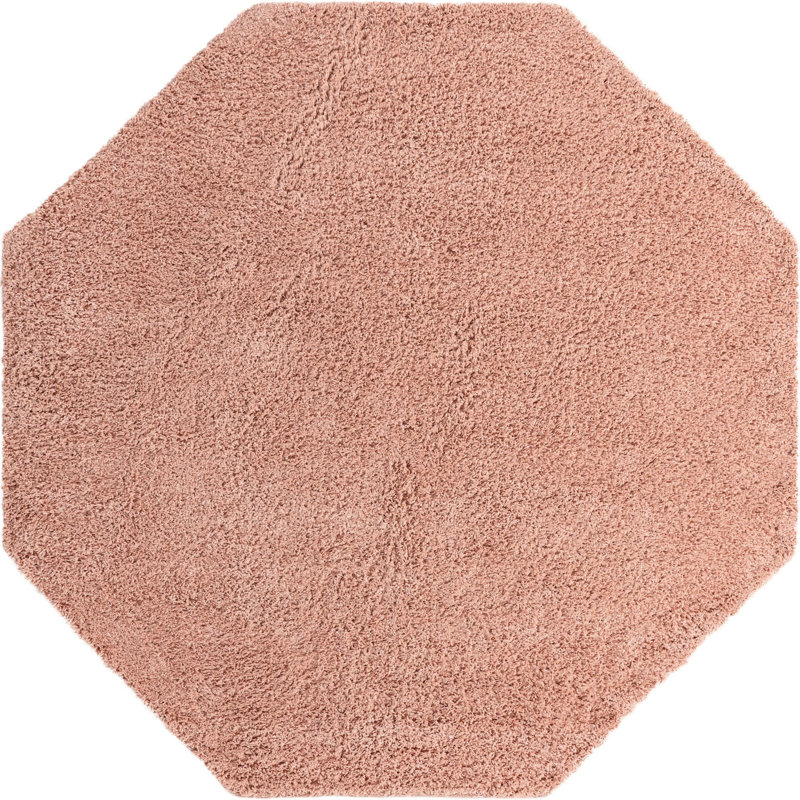 Rugs.com Solid Everyday Shag Rug, Octagon 7'10" x 7'10"