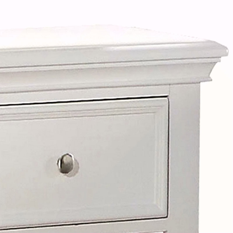 Nightstand With Bottom Shelf