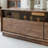 Black walnut all solid wood end table-110379955