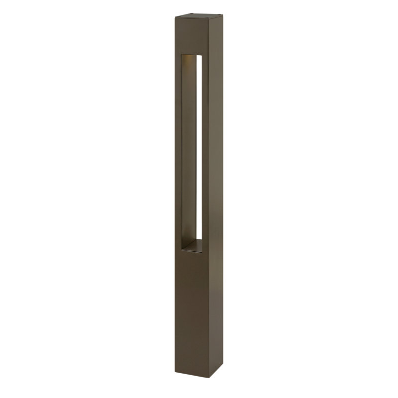 Atlantis Low Voltage Bollard Light, Bronze, MR-16