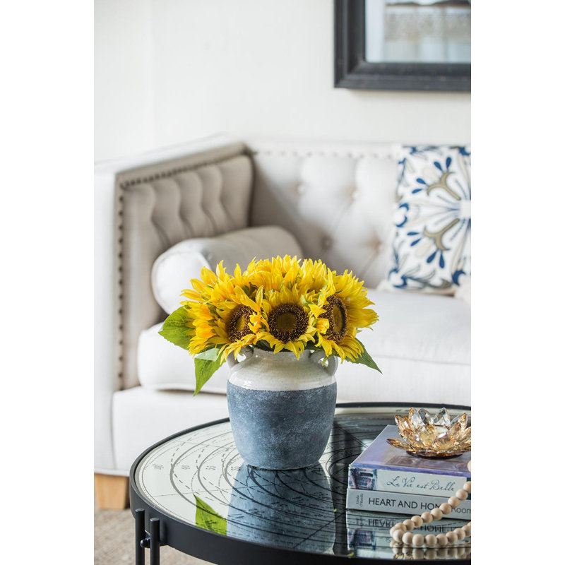 Ensemble de 3 tournesols 7 pièces - jaune
