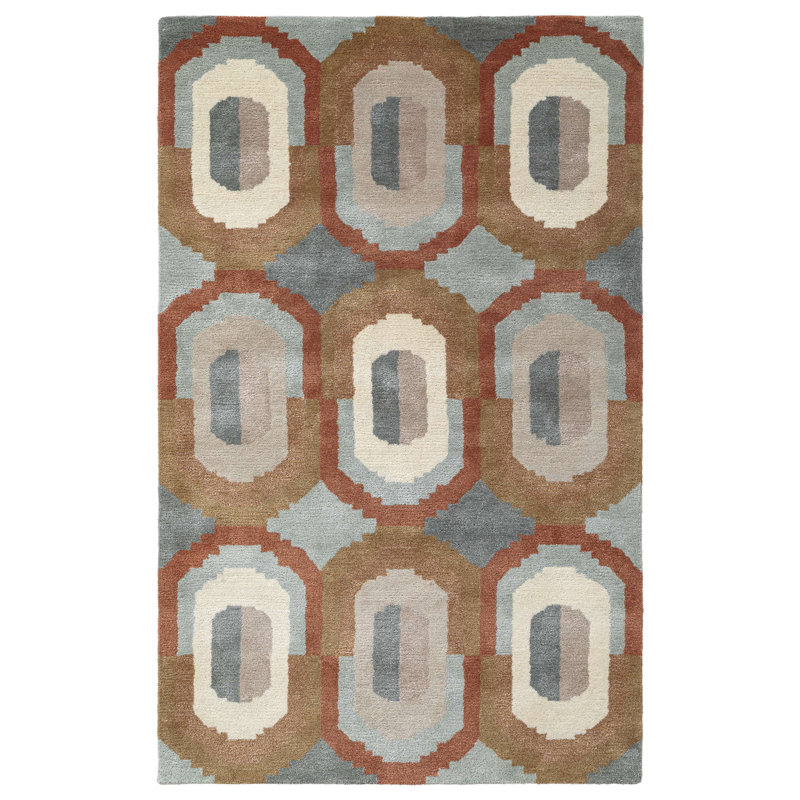 Hand Tufted Wool Azura Indoor Area Rug, Runner 2'6" x 8'
