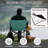 Oversized Heated Camping Chair, Portable Directors Chair With 3 Heat Levels And Side Table-911619992