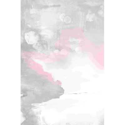 Rose et gris et blanc