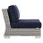 Chaise sans accoudoirs en rotin pour l'extérieur Conway-1334127246