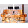 59'' x 26.75'' Freestanding Soaking Wood Bathtub with Faucet