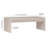 Lawrence 48" Wide Rectangular Fluted Coffee Table in Alder White-900051598