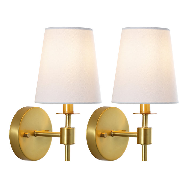 Miken Iron Armed Sconce, Brass