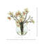 Arrangement de magnolia moderne avec papillon
