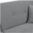 Folding Single Sofa Bed with Stereo (Gray)