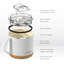 Asobu 470ml Double Wall Insulated Stainless Steel Travel Mug with Straw-97830353