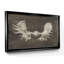Rustic Moose Mount II - Toile encadrée de qualité supérieure - prête à être accrochée-188002023-188002022