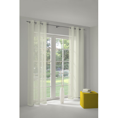 Isbrand Eyelet Semi Sheer Curtain