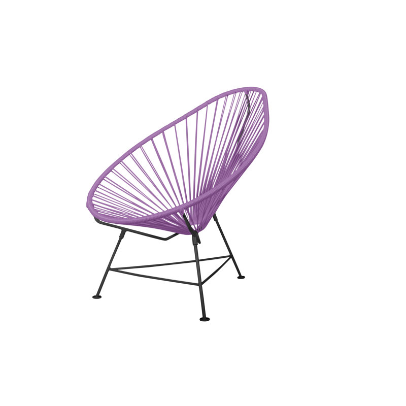 Chaise de jardin, Orchidée / noir