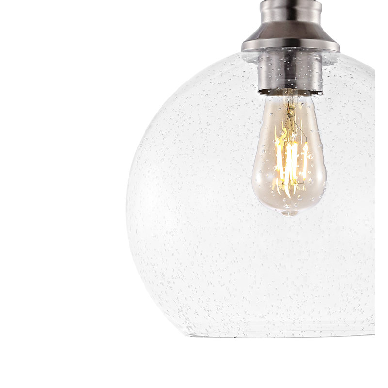 Chused Glass Semi Flush Mount