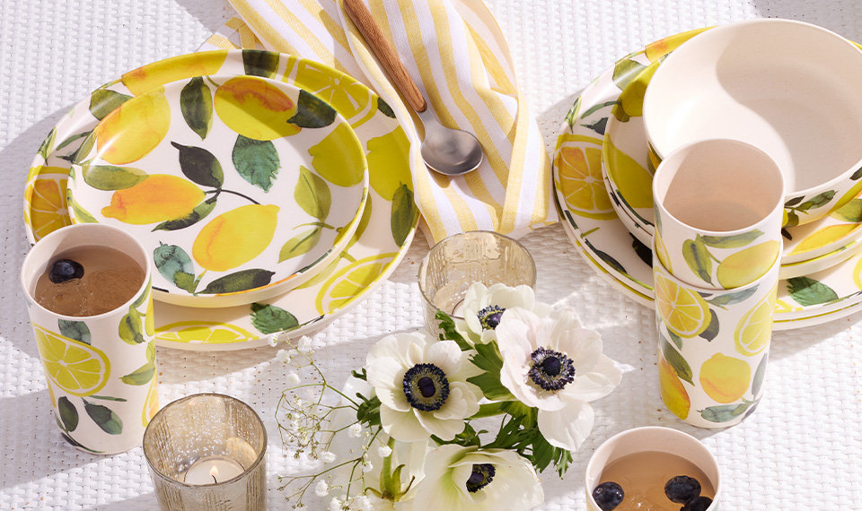 Melamine Dinnerware: Made for Fun in the Sun
