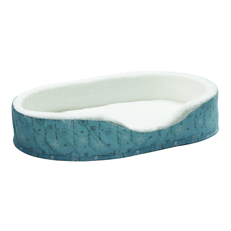 Lit gigogne orthopédique MidTest, Bleu, L 42 po x P 28 po x H 8 po