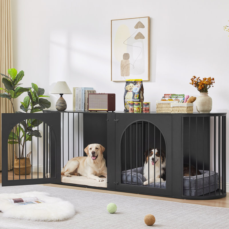 Morden Style Metal Double Dog Crate