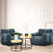 Chouteau Upholstered Cotton Lounge Chair
