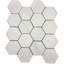 3"x3" Bianco Dolomite Honeycomb