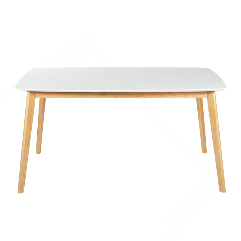 Dining Table, White/Natural