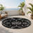 Twilight Filigree Indoor And Outdoor Area Rug-1633487376