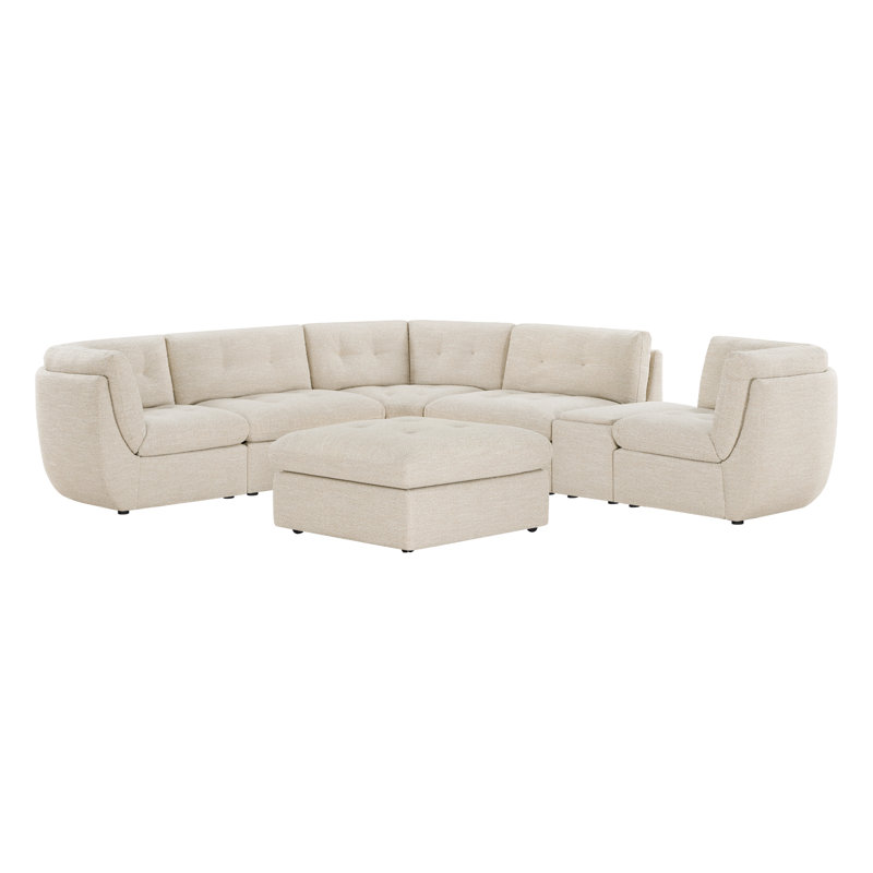 Canapé modulaire rembourré
