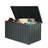Domi Louvered Deck Box 200 Gallons Water Resistant Lockable with Wheels-92697765