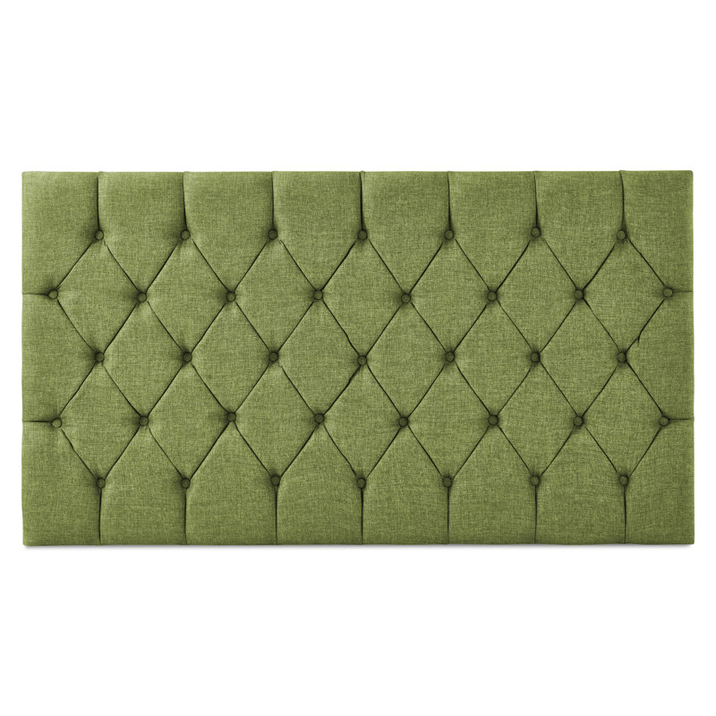Bretz Upholstered Headboard, Small Single (2'6), Lime Green