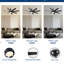 106.7Cm Ceiling Fan with Remote Control and Light Kit Included