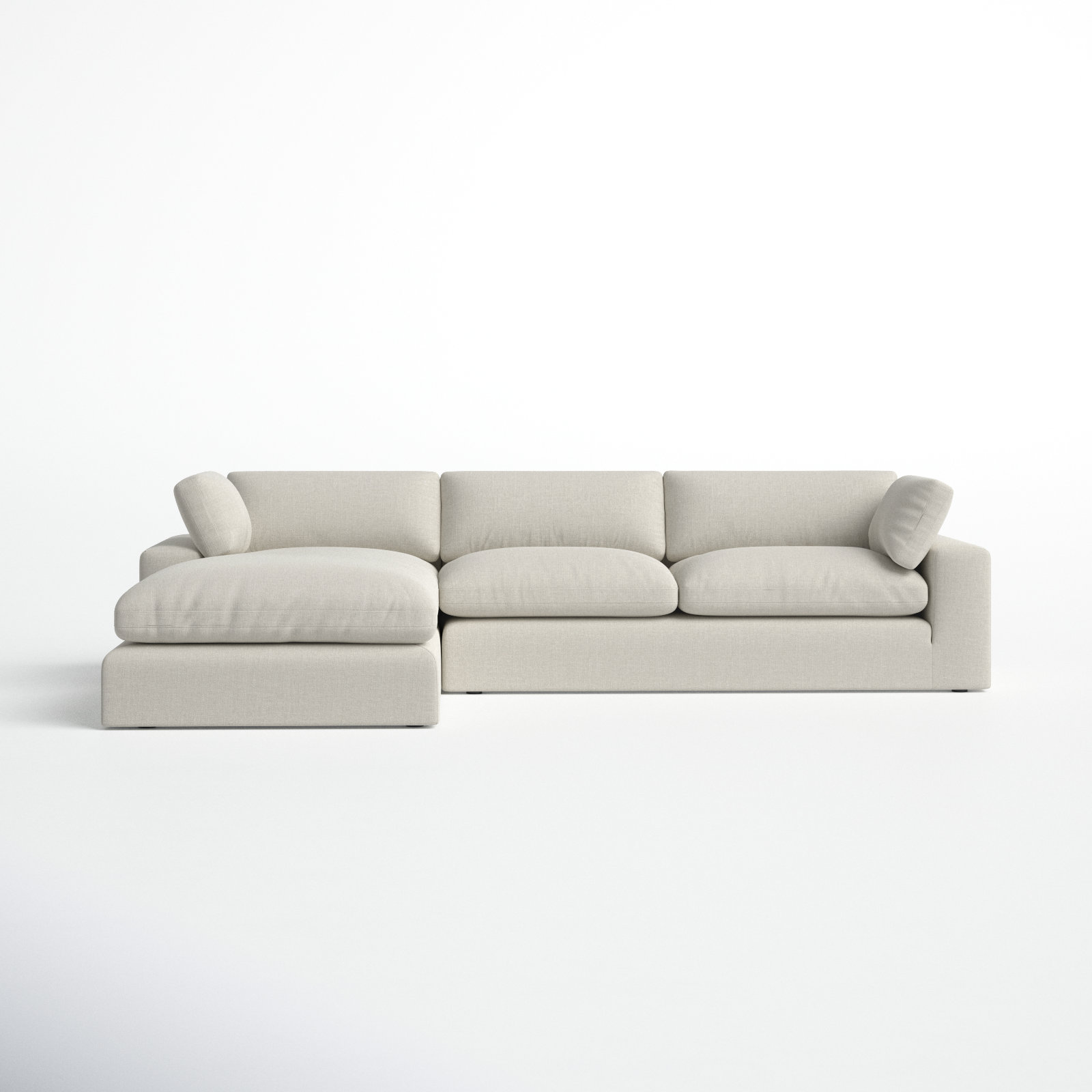 Asher 2 - Piece Upholstered Chaise Sectional